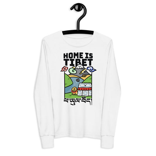 Home is Tibet - Youth Long Sleeve Shirt